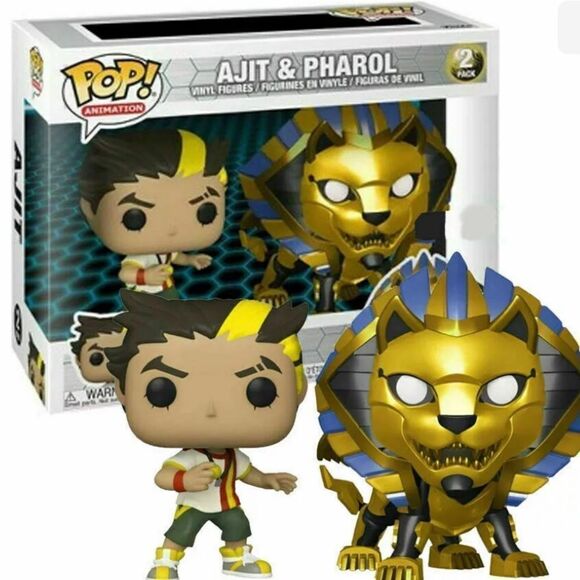 Funko Pop! Animation: Bakugon - Ajit & Pharol   - Picture 1 of 4